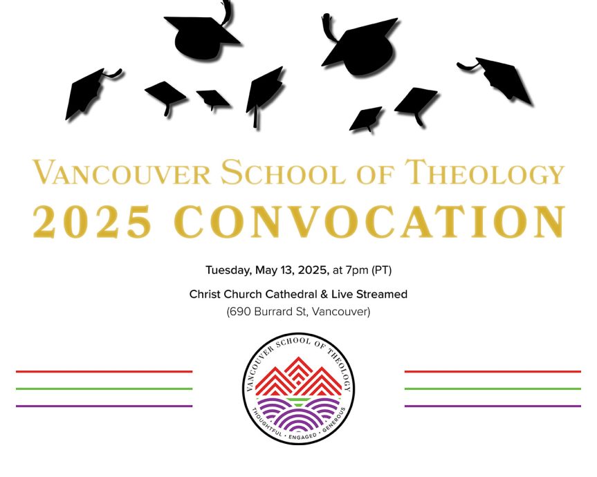 2025 VST Convocation Invitation website simple